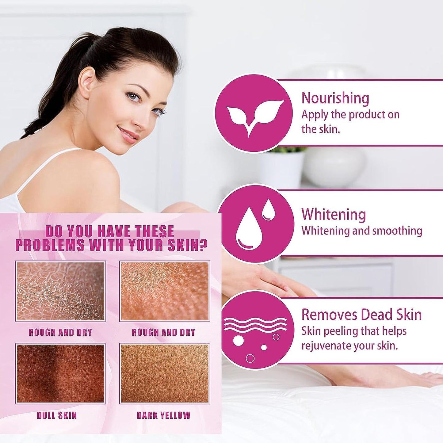 Yellow Peeling Oil, Peeling Oil for Dark Skin