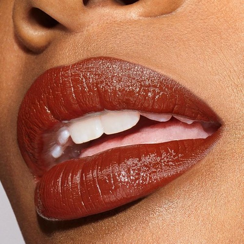 Estée Lauder Pure Color Explicit Long-Lasting Slick Shine Slim Lipstick, 0.02 Ounce, 803 Second Glance