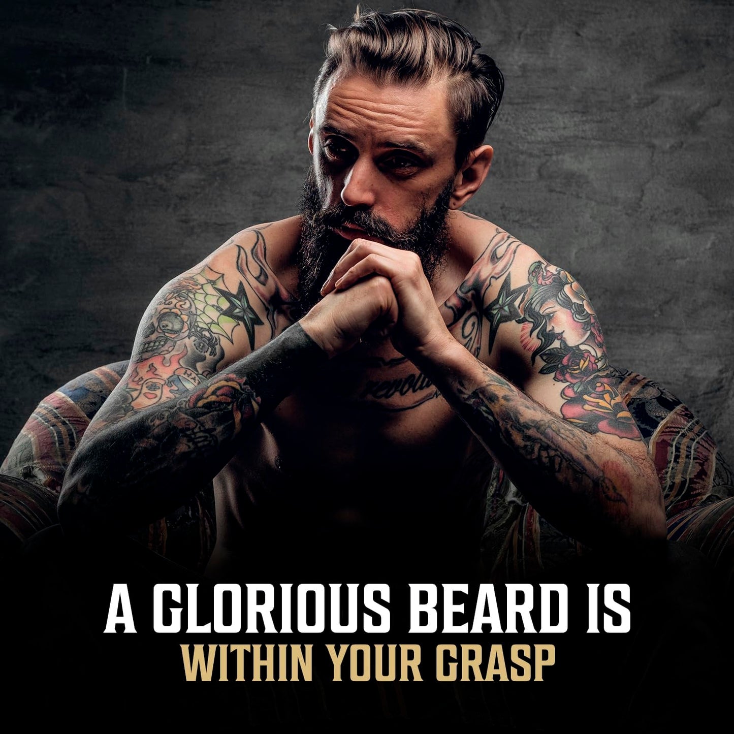 Viking Revolution - Ultimate Beard Kit Spiced Vanilla - Beard Grooming Kit for Men with Beard Brush, Beard Comb, Beard Balm, Beard Oil, Beard and Moustache Scissors - Husband Gifts for Men