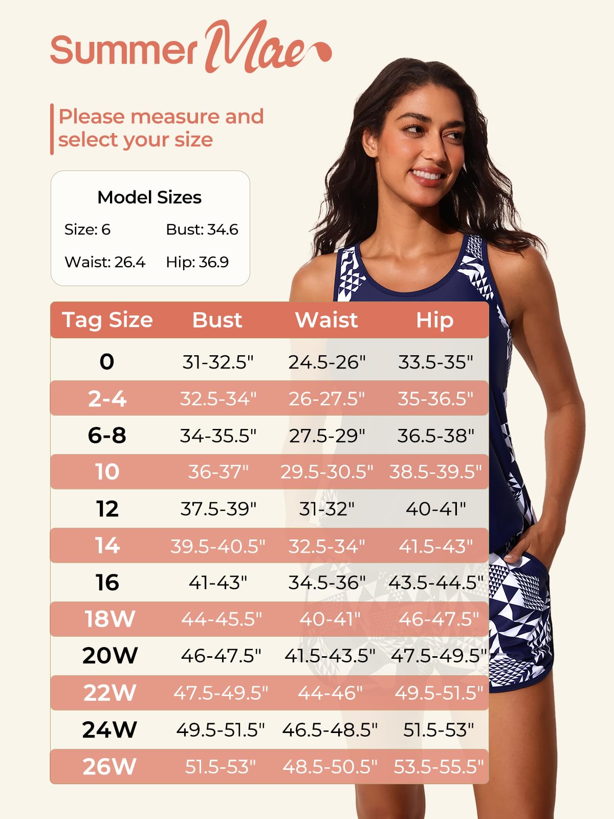 Summer Mae Blouson Tankini Swimsuits for Women Tummy Control Bathing Suits
