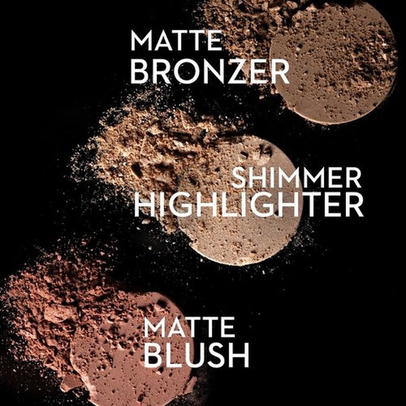 SUGAR Cosmetics Contour De Force Face Palette - 02 Vivid Victory Longlasting Formula, Lightweight Blush, Highlighter And Bronzer, Paraben Free.