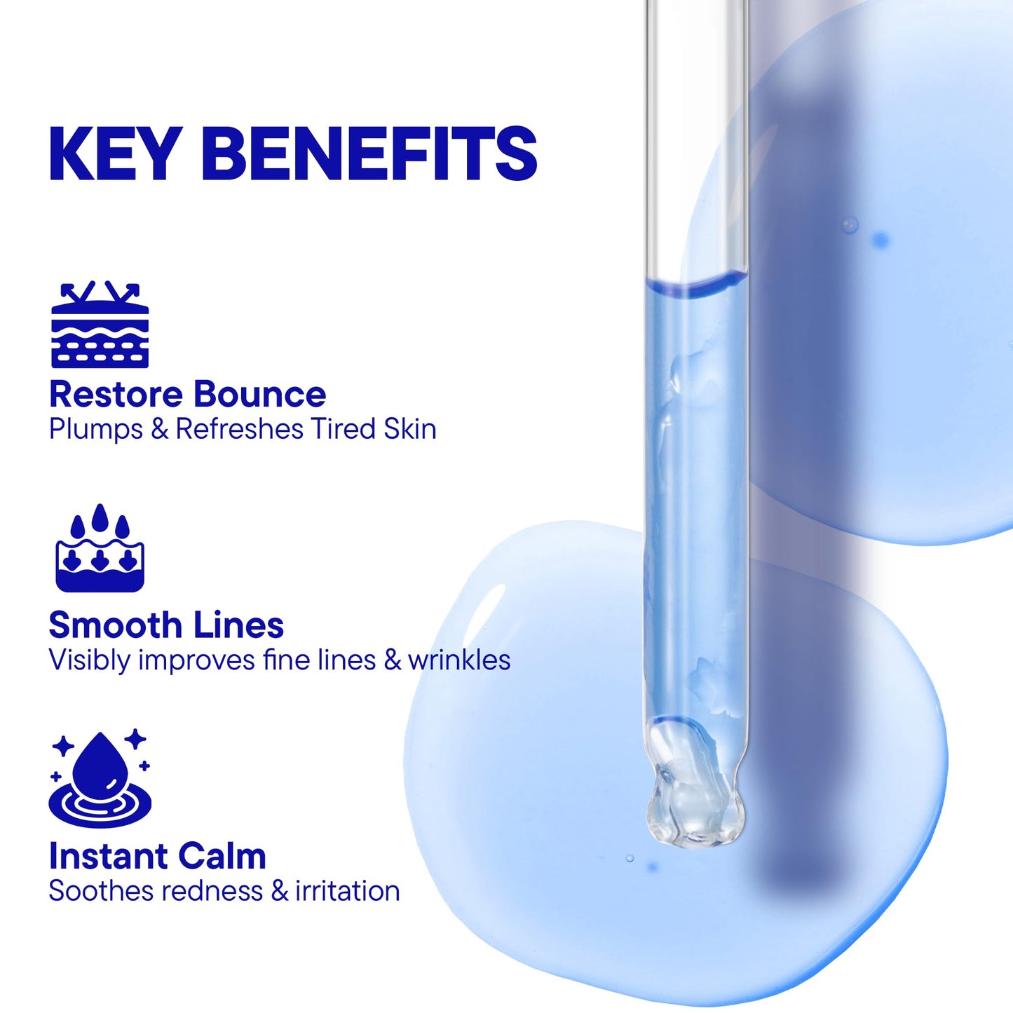 Lanmeri Copper Peptide Serum for Face:1% Copper Peptide (GHK-Cu) Anti-Aging Serum to Smooth Fine Lines, Improve Elasticity & Boost Collagen - Soothe & Repair Skin Barrier with Centella Asiatica