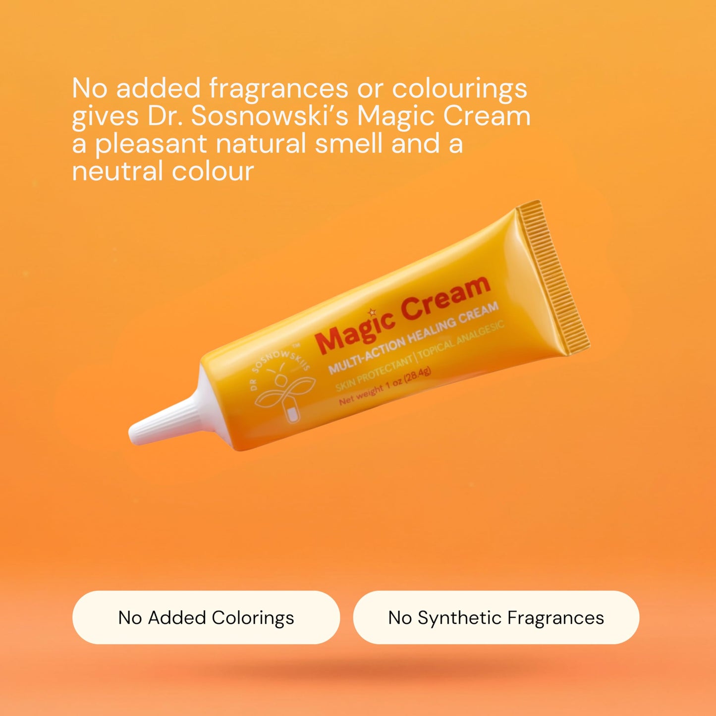 Dr. Sosnowski’s Magic Cream | Kids Eczema Cream & Anti Itch Relief | Multi-Action Topical for Rashes, Insect Bites & More | Propolis, Colloidal Oatmeal & Camphor | No Steroids or Antibiotics | 1oz