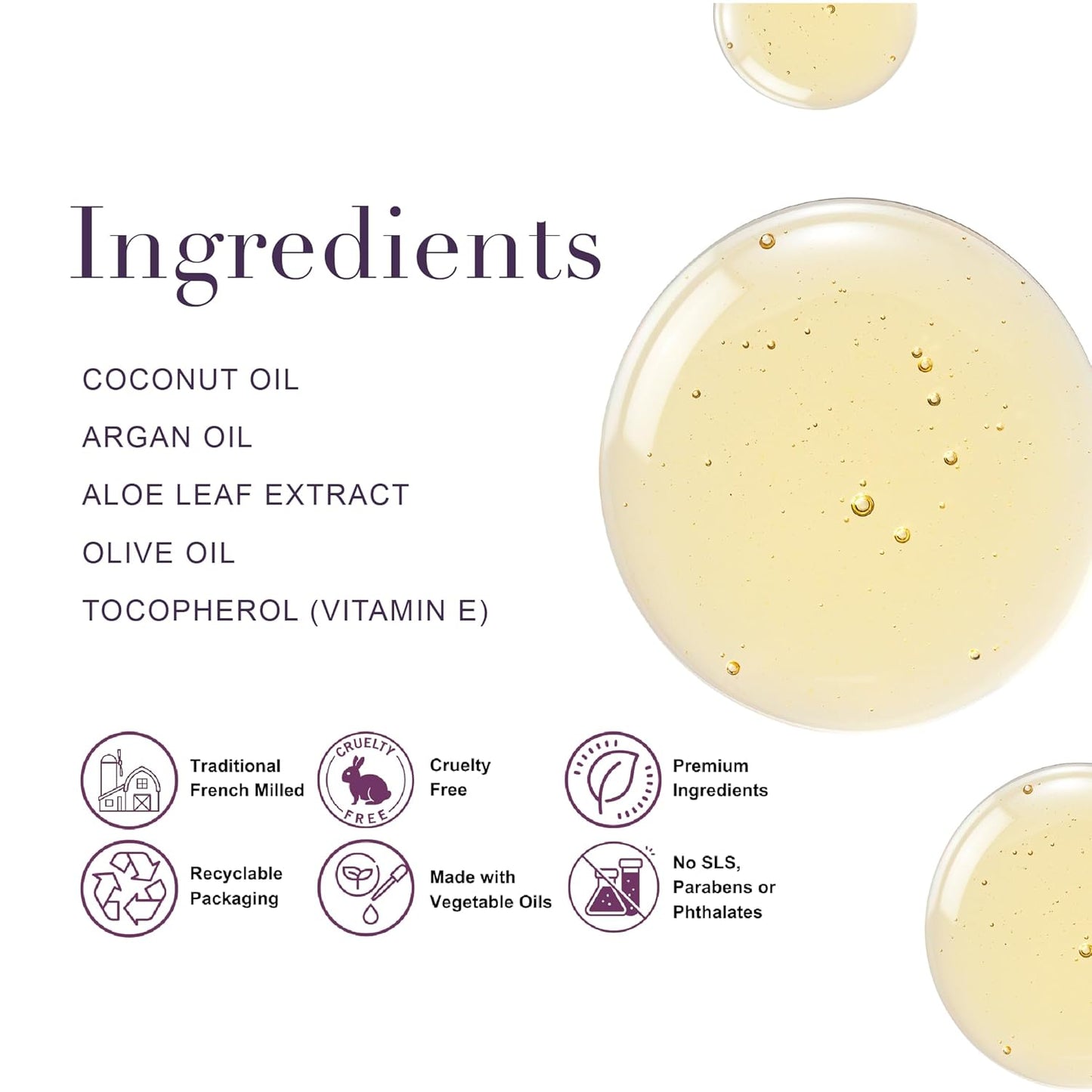 A LA MAISON Hydrating Body Wash Rosemary Mint, Uses: Body - Triple French Milled, Essential Oils, Plant Based, Vegan, Cruelty-Free, Alcohol & Paraben Free (25.36 oz, 2 Pack)