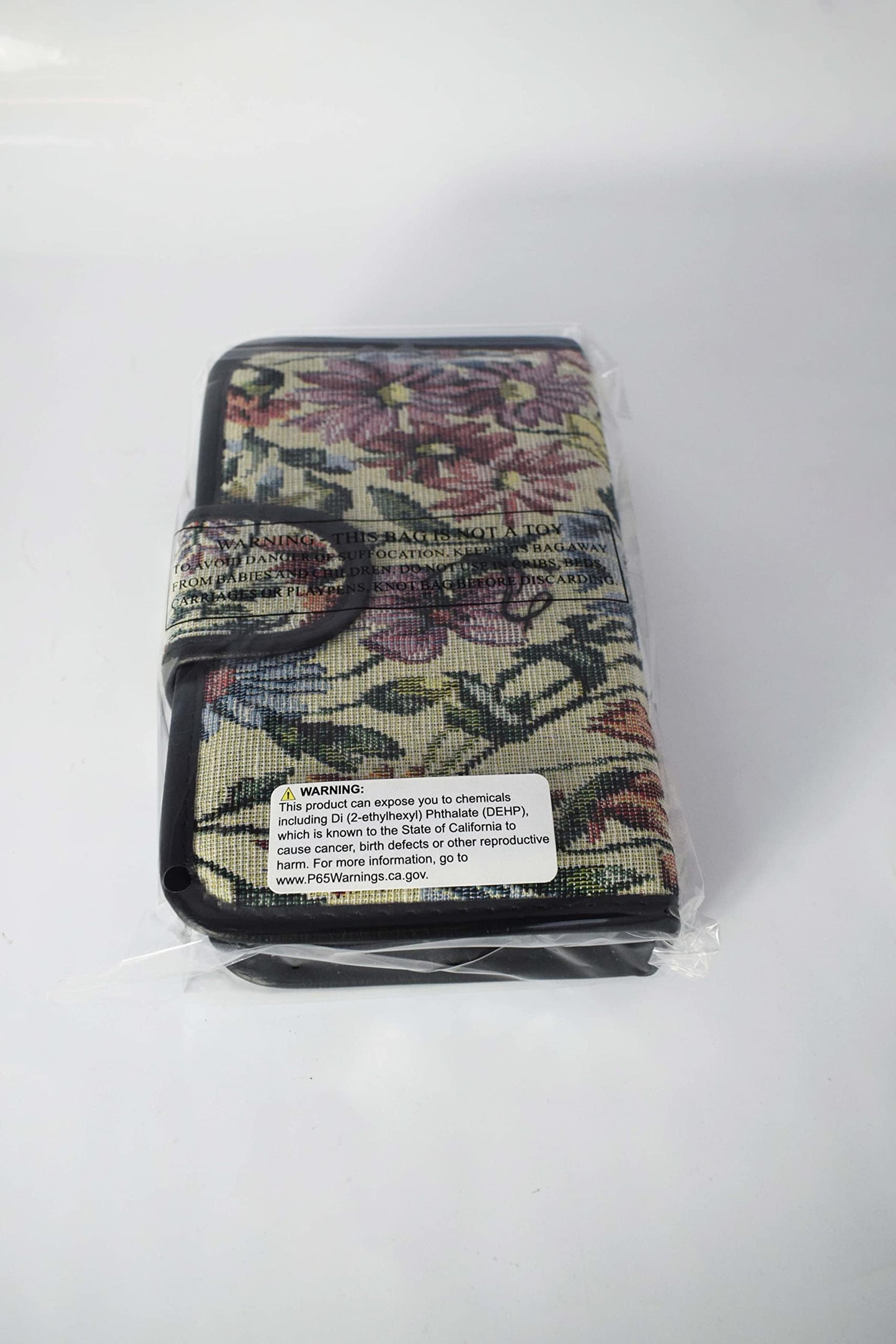 Floral Pill Case Box, 14 Day Pill Holder Pill Container & Medication Organizer, Travel Case - 4 Marked Compartments for Each Day of The Week - Morn, Noon, Eve, Bed