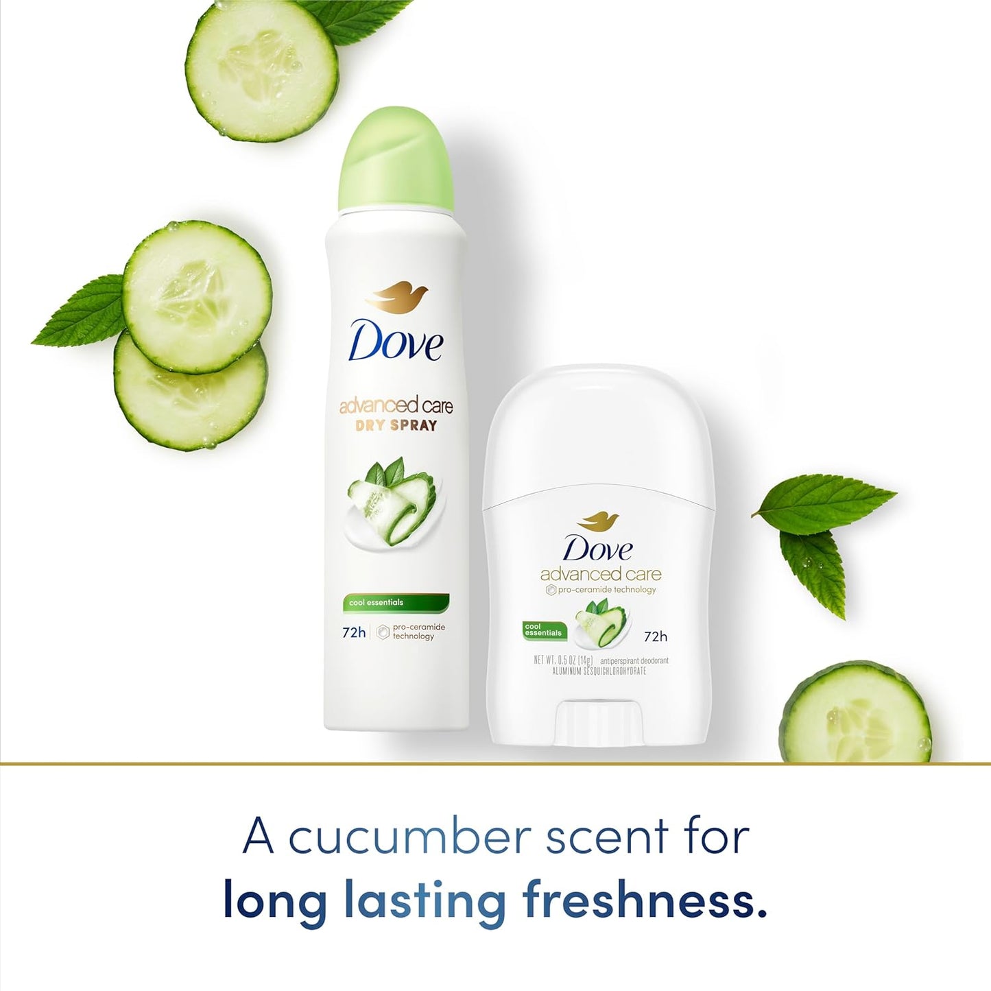 Dove Advanced Care Antiperspirant, Beauty Finish, 2.6 Ounce (Pack of 4)