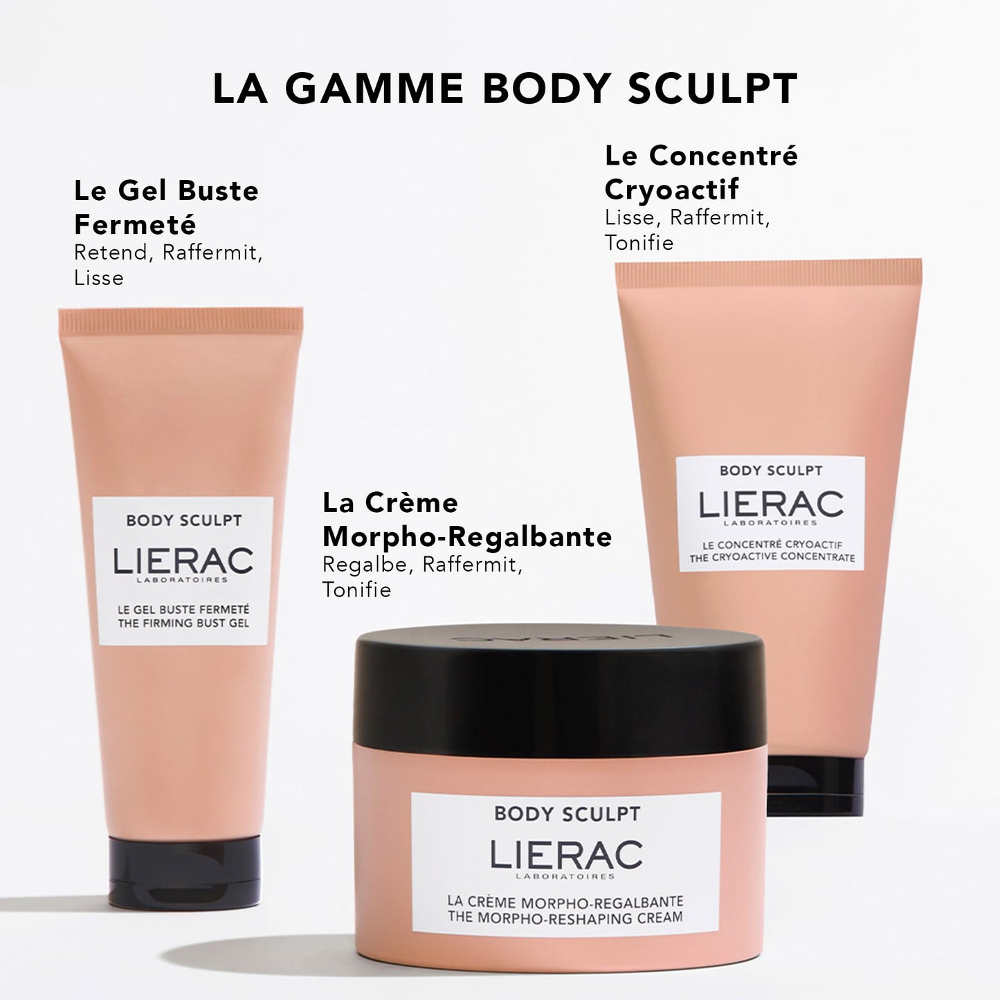 Lierac Body Care – Firming & Cellulite Treatment Creams with Caffeine & Ginger (2.53 Fl Oz)