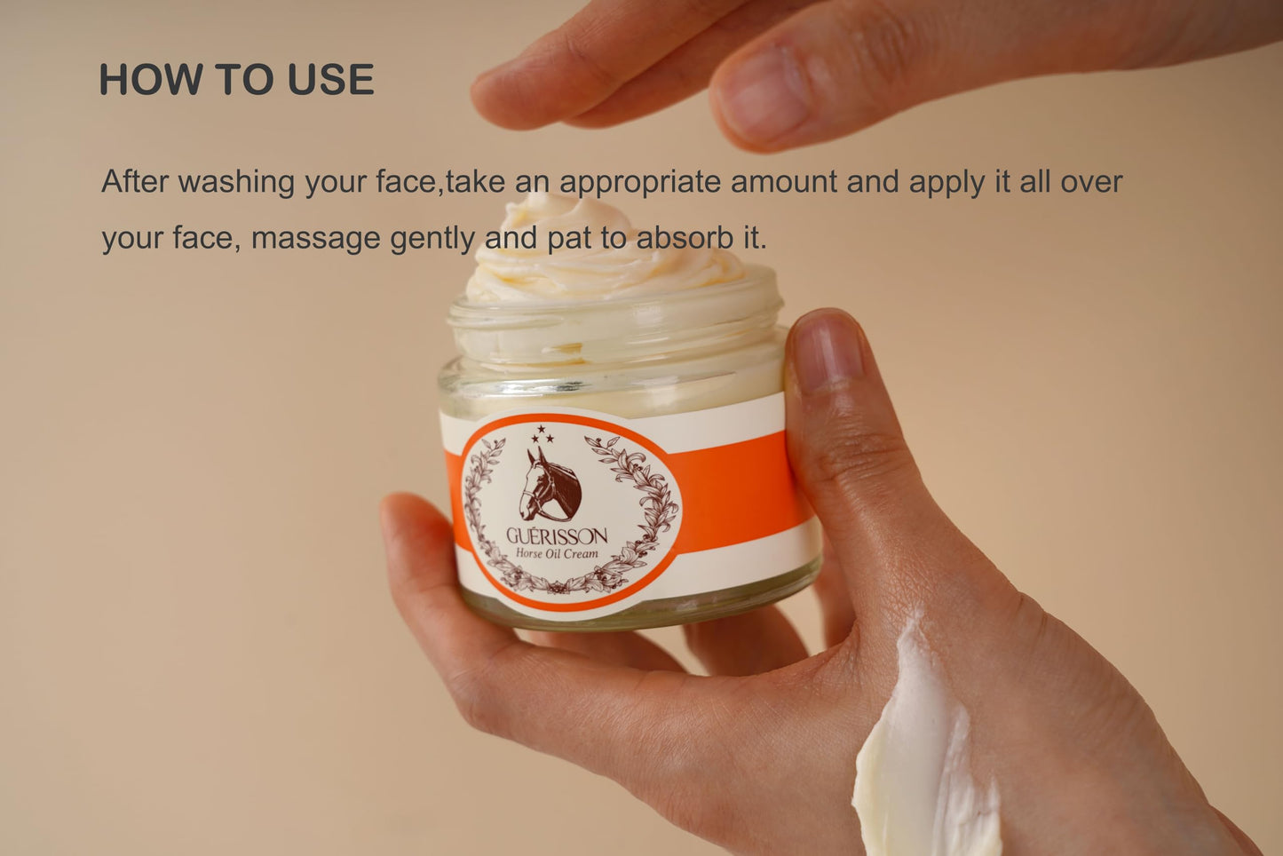GUERISSON 9 Complex Horse Oil Cream 70g | Premium K-Beauty Moisturizer | Hydrating, Radiance-Boosting, Barrier-Supporting | Trusted Korean Daily Face Cream