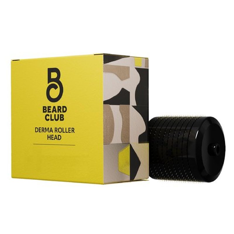 The Beard Club Derma Roller Replacement Head - 0.3mm Titanium Microneedles
