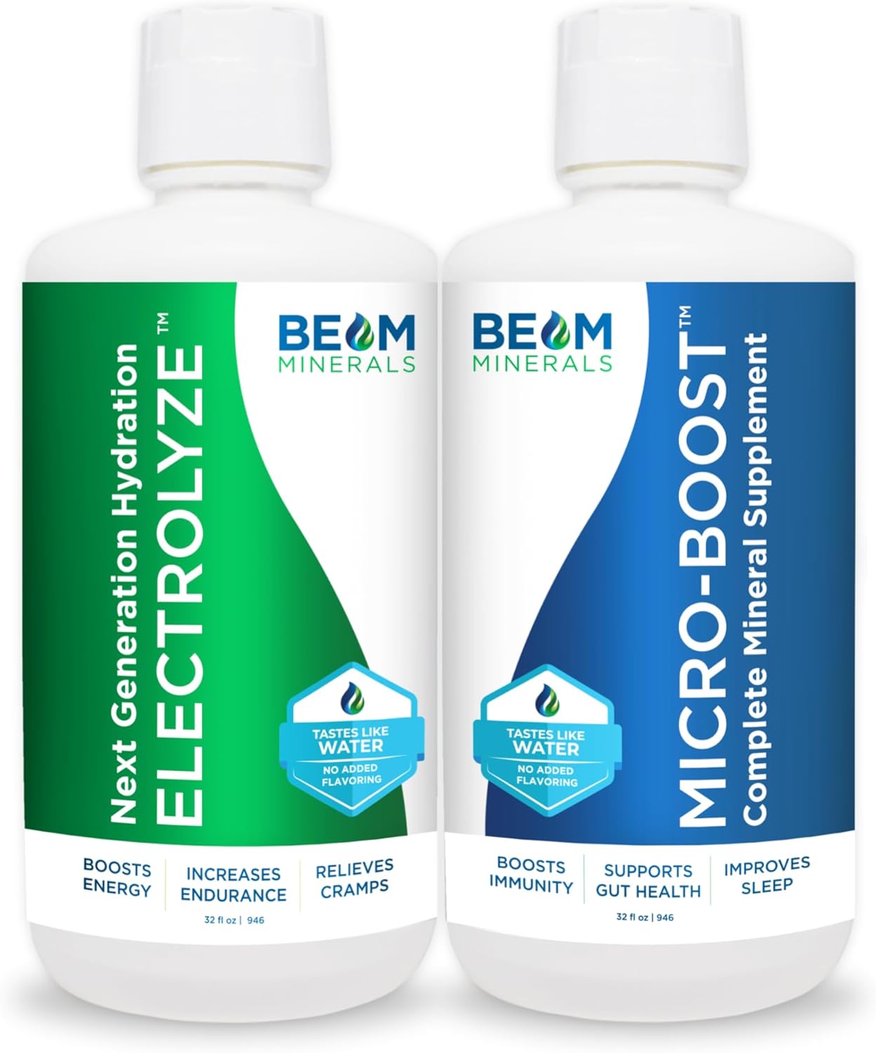 BEAM Minerals Electrolyte & Micronutrient Support Set - 100% Bioavailable Advanced Formula