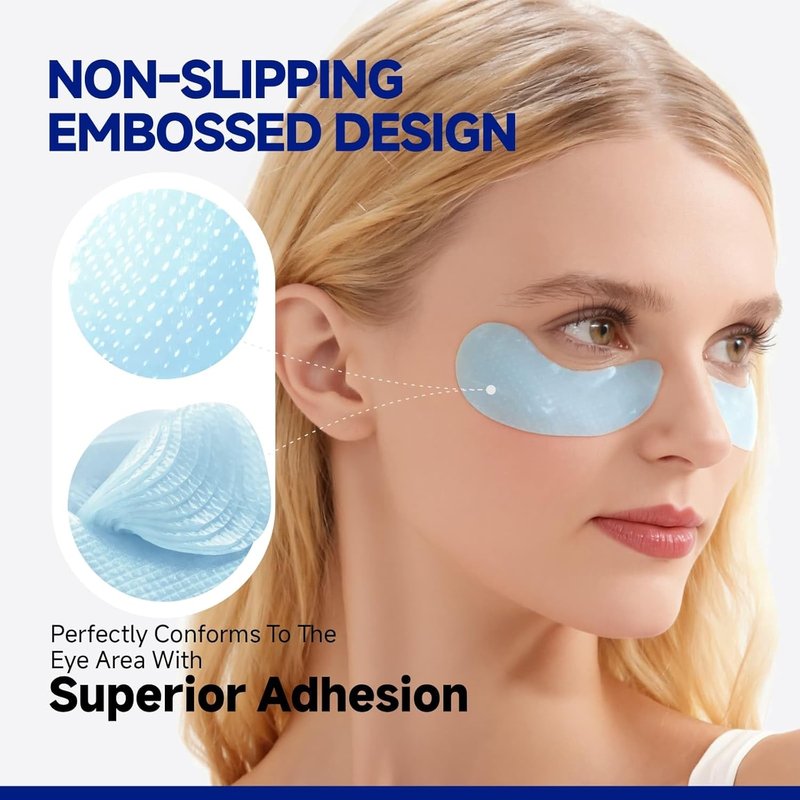 Peptide Cooling Under Eye Patches - Soothing Mask for Dark Circles & Puffiness | 60 Pairs with Glacial Water