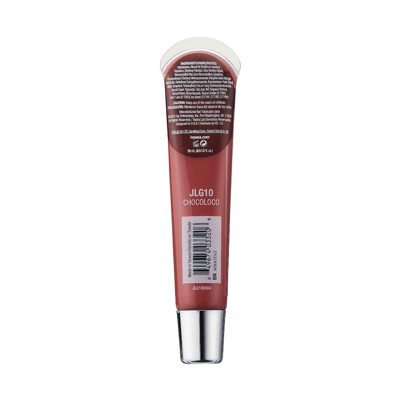 Ruby Kisses Jellylicious Lip Gloss, High-Shine Non-Sticky Hydrating Plump