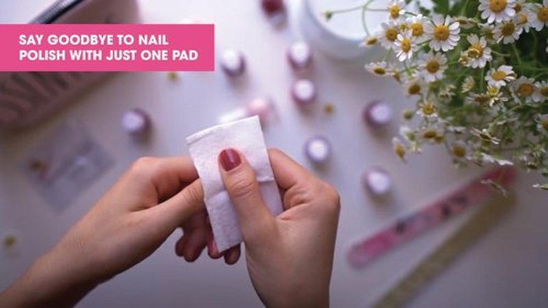 Diamond Wipes Nail Polish Remover Wipes with Aloe Vera, Acetone Nail Polish Remover Pads, Case of 500 Individually Wrapped Nail Polish Wipes