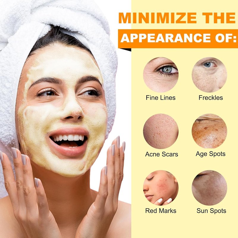 Turmeric Cleansing Mousse | Kojic Acid Facial Cleanser for Firming Skin & Deep Pore Cleanse - 150ML