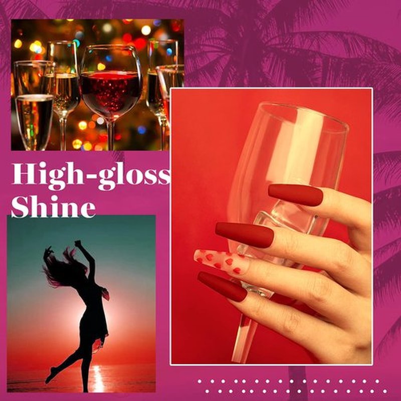 Beetles Gel Nail Polish Set 20 Colors- Fall Gel Polish Red Green Pink Orange Purple Blue Glitter Color Gel with Glossy Matte Top Coat &Base Coat