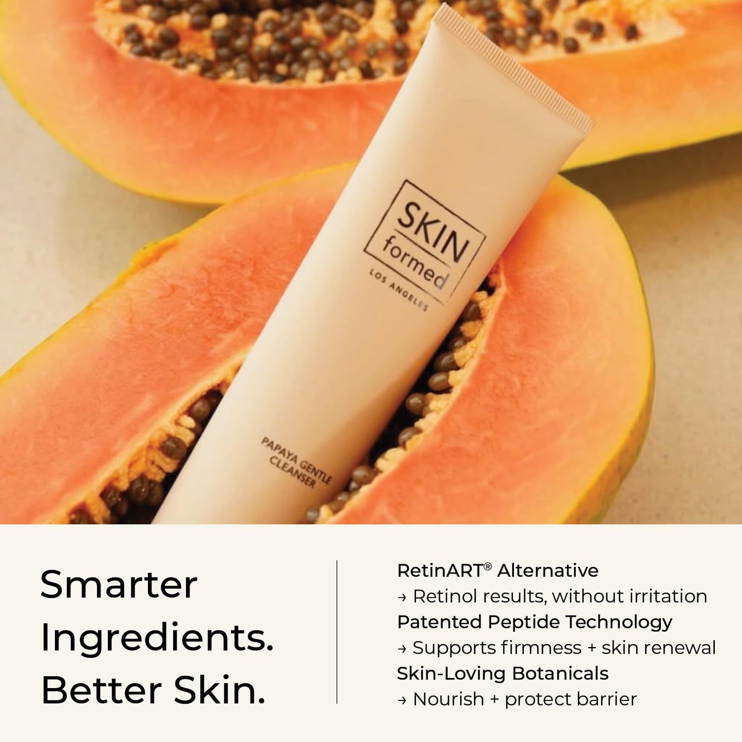 SKINformed Age Defying Starter Set - 3-Step Anti-Aging Skincare Bundle with Gentle Cleanser, Firming Serum & Neck Cream to Smooth Texture, Improve Elasticity & Boost Radiance from Face to Décolletage
