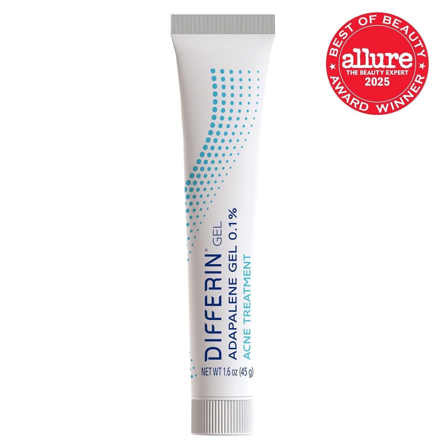 Differin Acne Treatment Gel & Power Patch Set - 36 Acne Patches (18 Large, 18 Small) with 0.1% Adapalene - Perfect Mother's Day Gift
