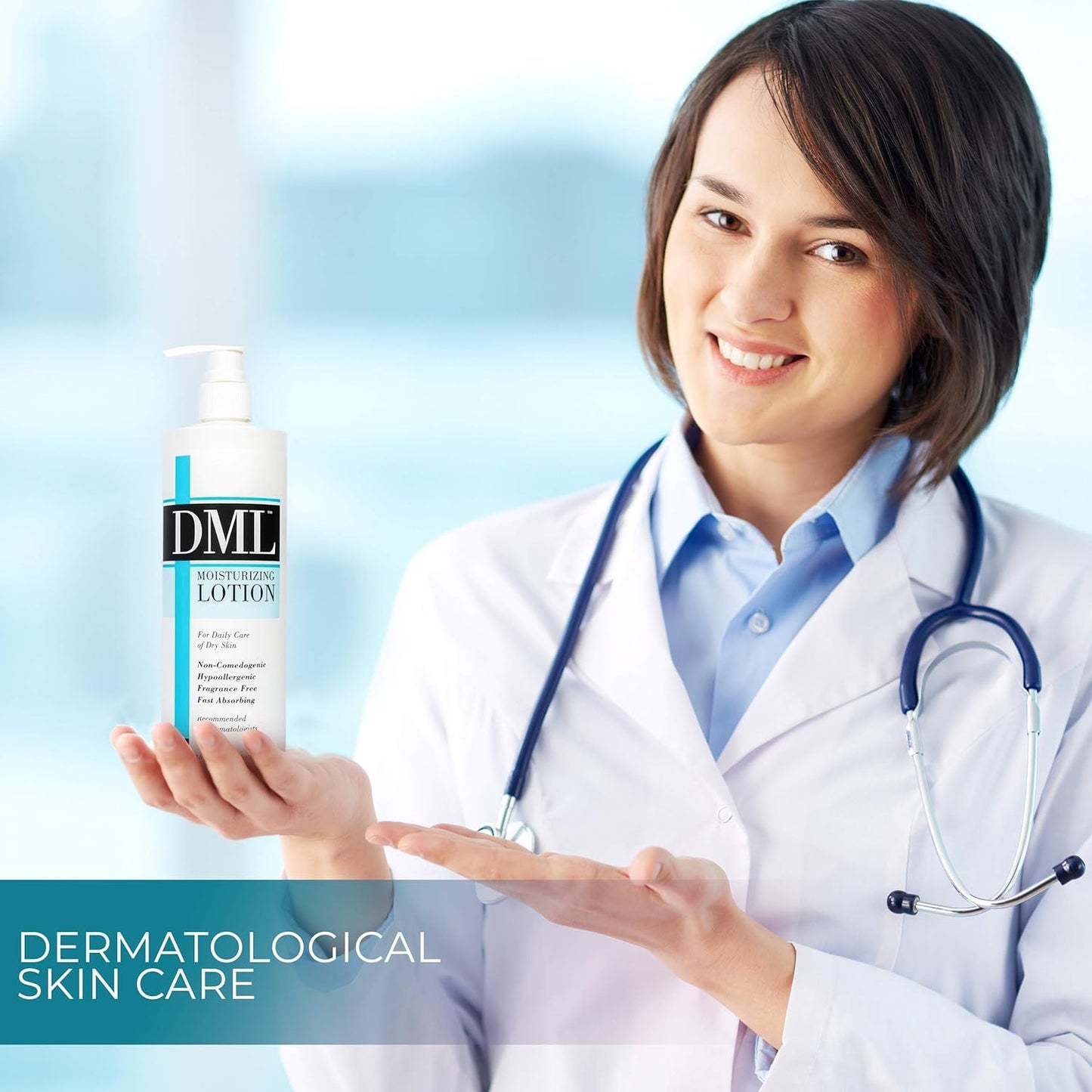 DML Moisturizing Lotion 16 oz (Pack of 6)