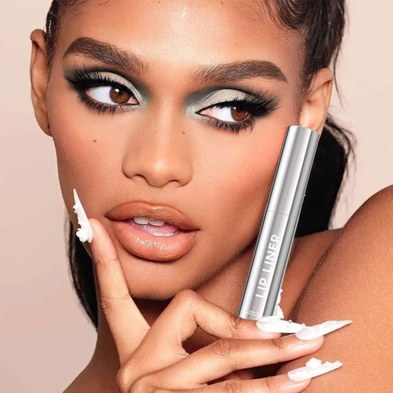 Ihrlpxkc Lip Liner - Tattoo Peel Off Lip Stain, Long-Lasting Moisturizing Lip Stain, Waterproof Nourishing Lip Liner with Matte Finish, Create Natural Lip Color for All Skin Tones (Cocoa)