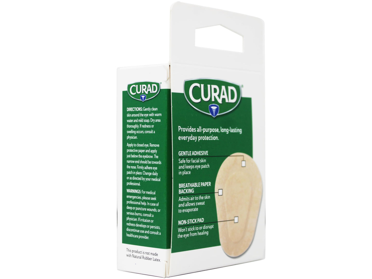 Curad Eye Patches Regular 20 Each (Pack of 4)