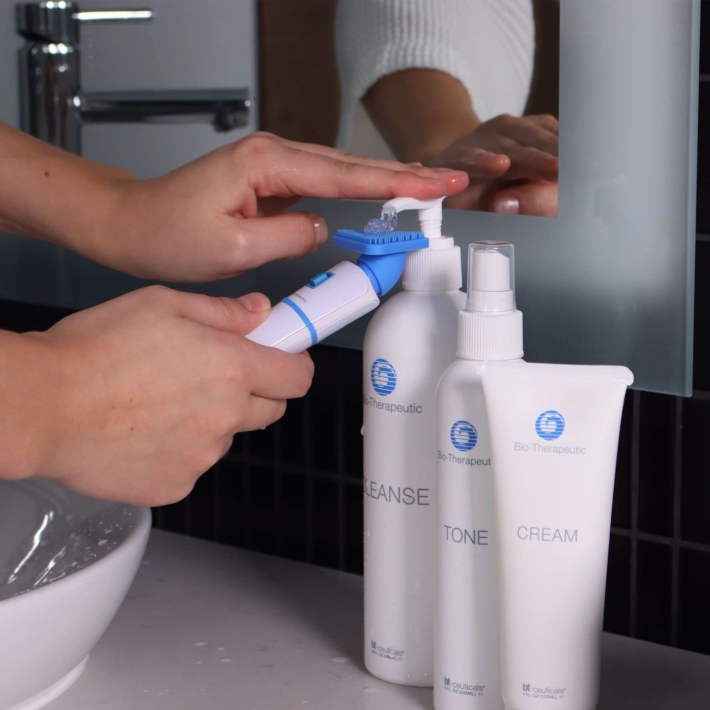 Bio-Therapeutic Cleanse - Gentle Foaming Gel Cleanser Removes Stubborn Debris without Stripping, Ideal for All Skin Types