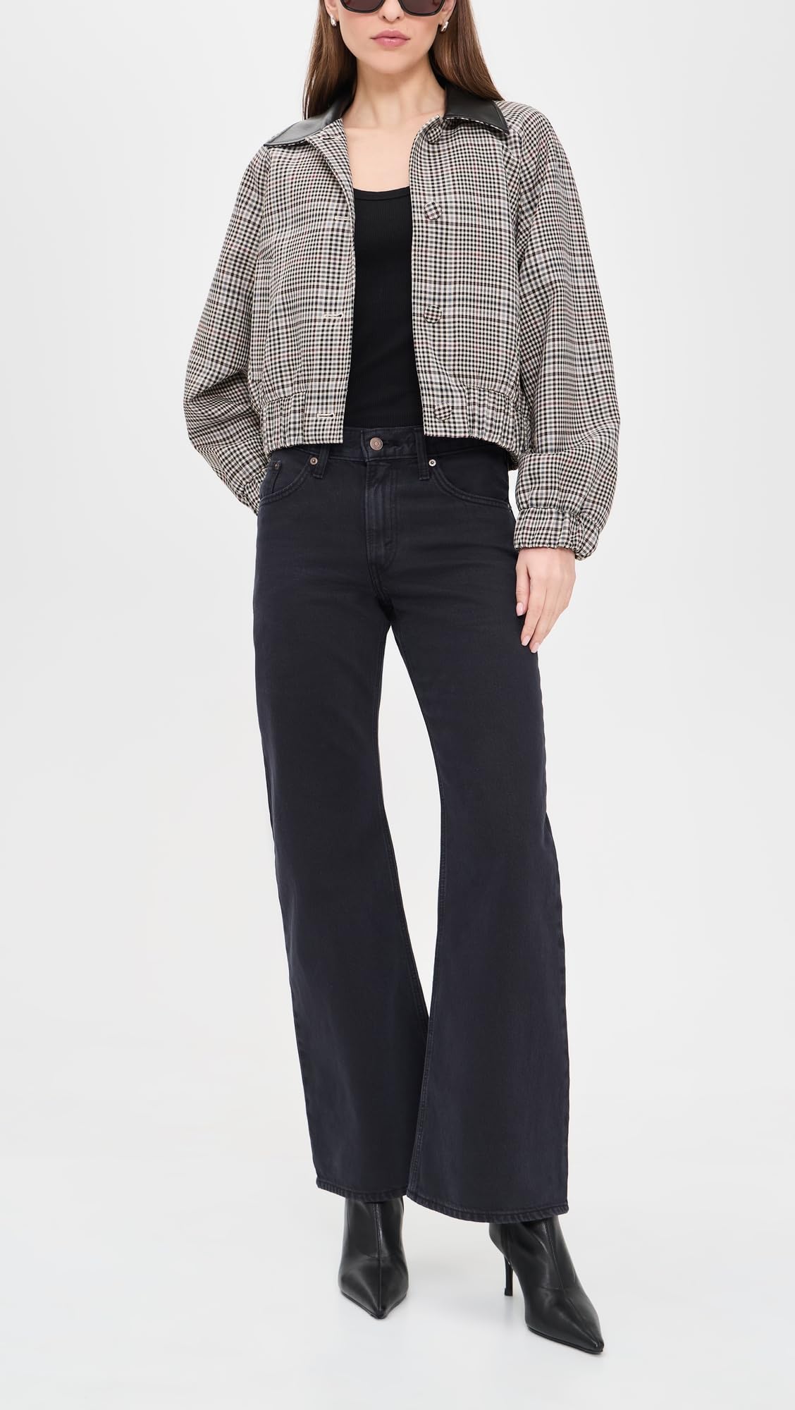 Levi's® Womens Loose Bootcut, Chipped Black Oyster, Size: 23, Inseam: 31