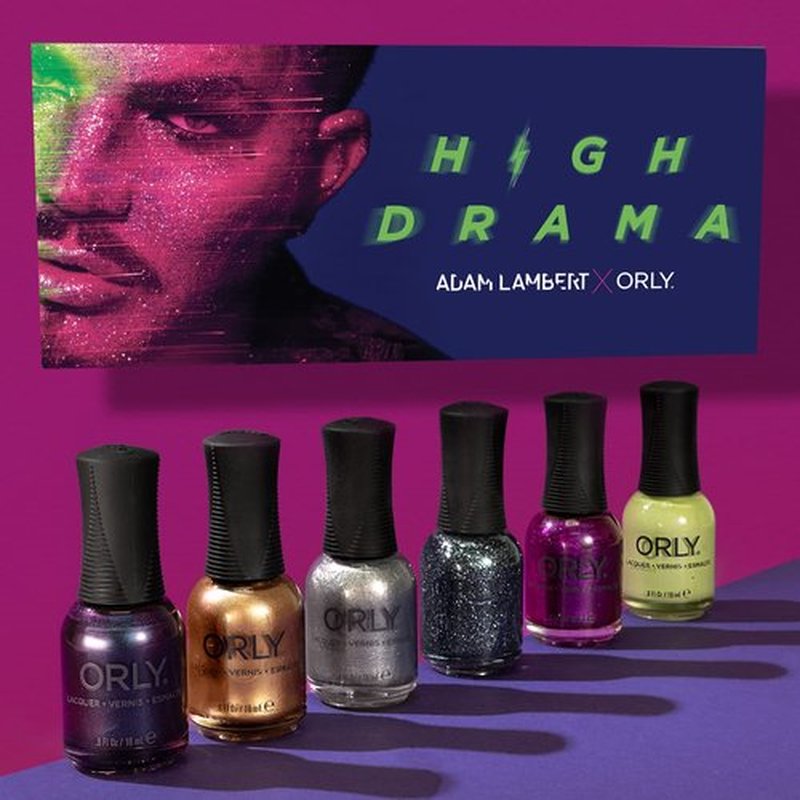 Orly x Adam Lambert 'High Drama' Nail Polish Collection (In the Moonlight)