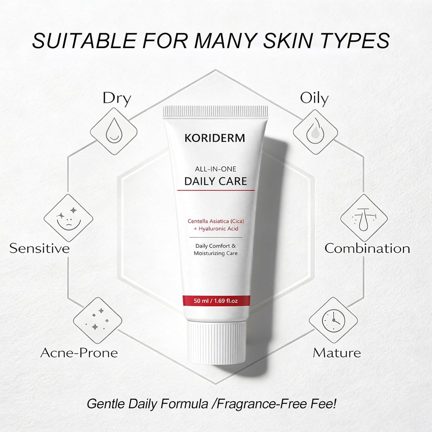 Time Reverse Cream - All-In-One Hydrating Moisturizer for Day & Night Use | 2-Pack