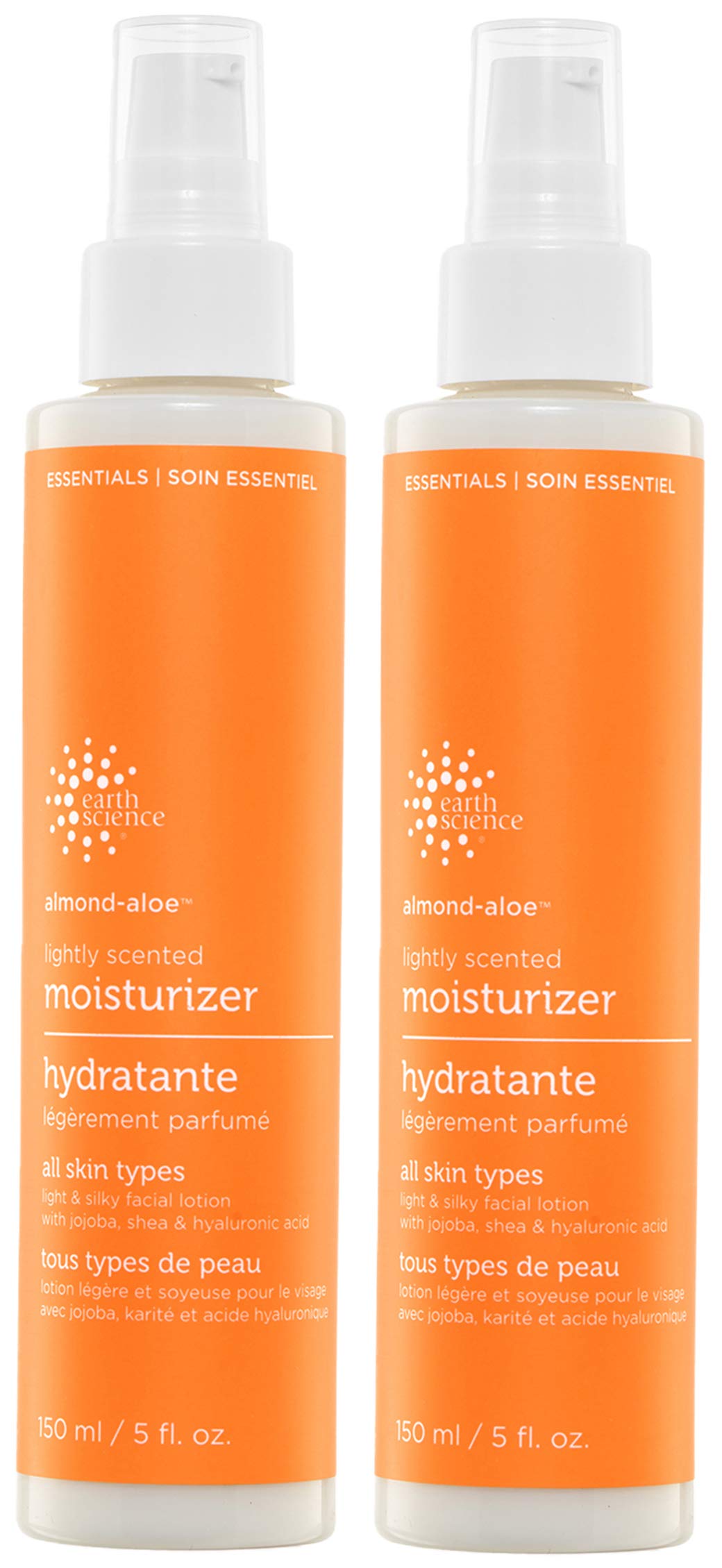 Earth Science - Lightly Scented Almond-Aloe Moisturizer, 2 Pack (5 fl. oz.)