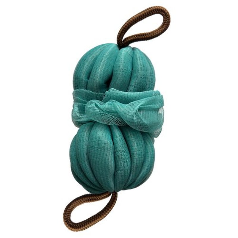 Large 85g Blue Bath Loofah Sponge Loofa Luffas Shower Puff Pouf Ball Exfoliating Body Back Scrubber for Men&Women