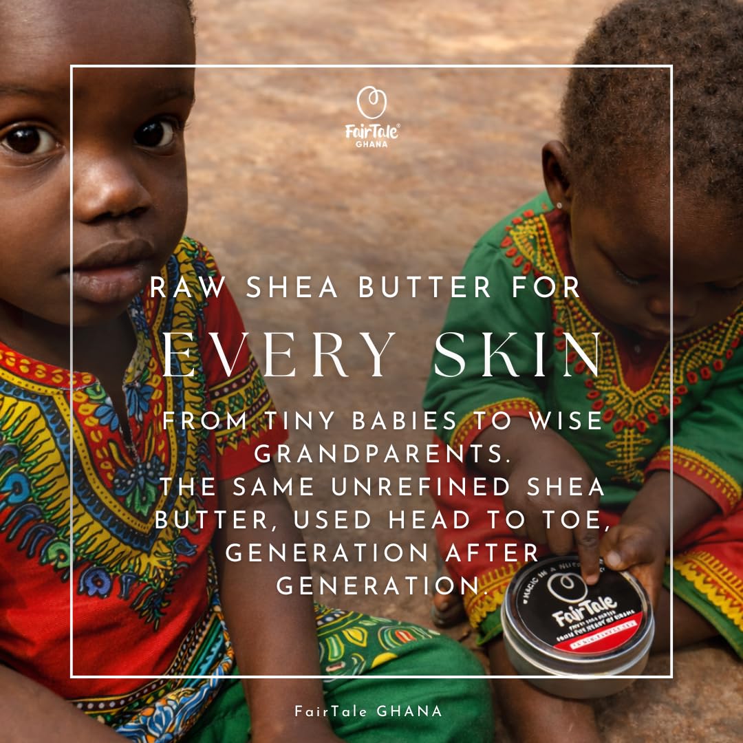 FairTale GHANA Raw African Shea Butter 5 lbs