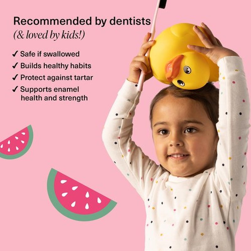 Boka Fluoride Free Toothpaste- Nano Hydroxyapatite, Remineralizing, Sensitive Teeth, Whitening- Dentist Recommended for Adult, Kids Oral Care- Watermelon Mint Flavor, 4oz 1Pk - US Manufactured