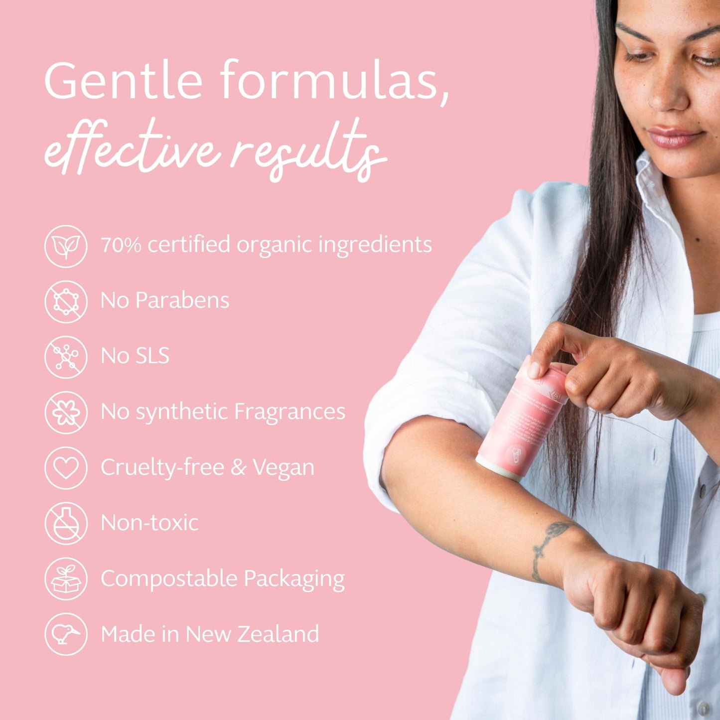 Slo Natural Moisturizing Stick | Body Balm for Dry Skin with Organic Ingredients | Hydrating + Nourishing | Coconut, Cocoa Butter & Antioxidants | Travel-Friendly | Pina Colada + Zinc | 2.11oz/60g