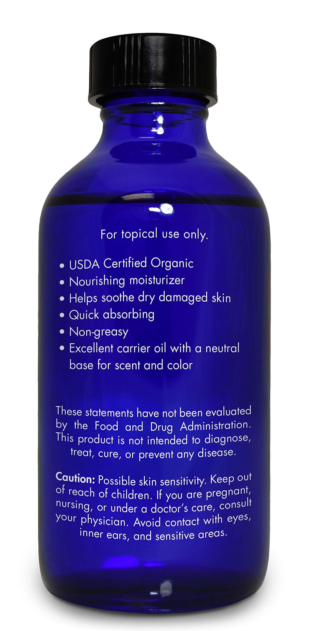 Organic, Fractionated Coconut Oil, for Skin, Essential Oils – 100% Pure, Fractionated Coconut Oil, by Zongle Therapeutics, 4 OZ