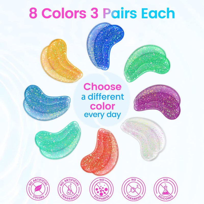 Caffeine Eye Masks - 24K Gold & Retinol Under Eye Patches | 32 Pairs for Puffiness, Dark Circles & Fine Lines