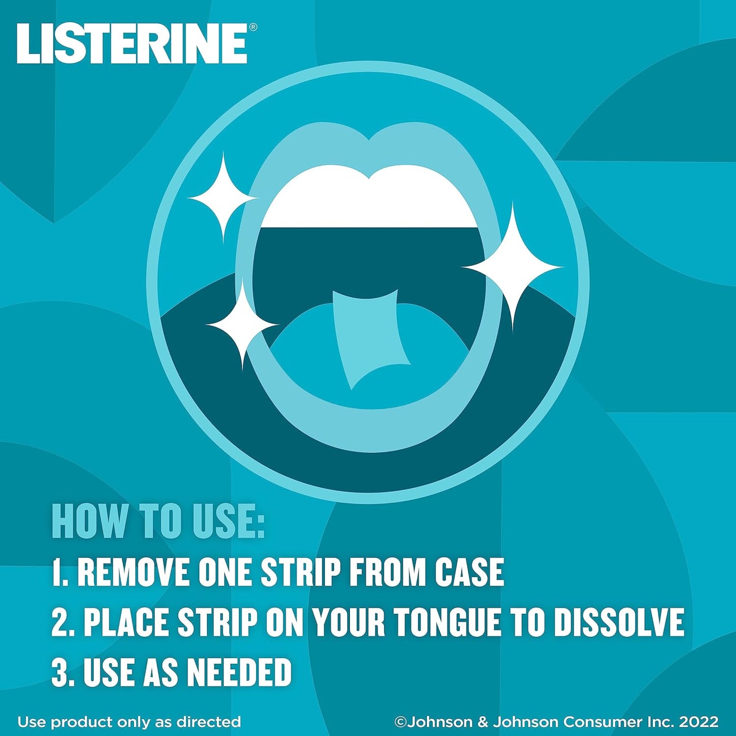 Listerine Cool Mint PocketPaks Portable Breath Strips for Bad Breath, Fresh Breath Strips Dissolve Instantly to Kill 99% of Bad Breath Germs* On-The-Go, Cool Mint, 24-Strip Pack, 12 Pack