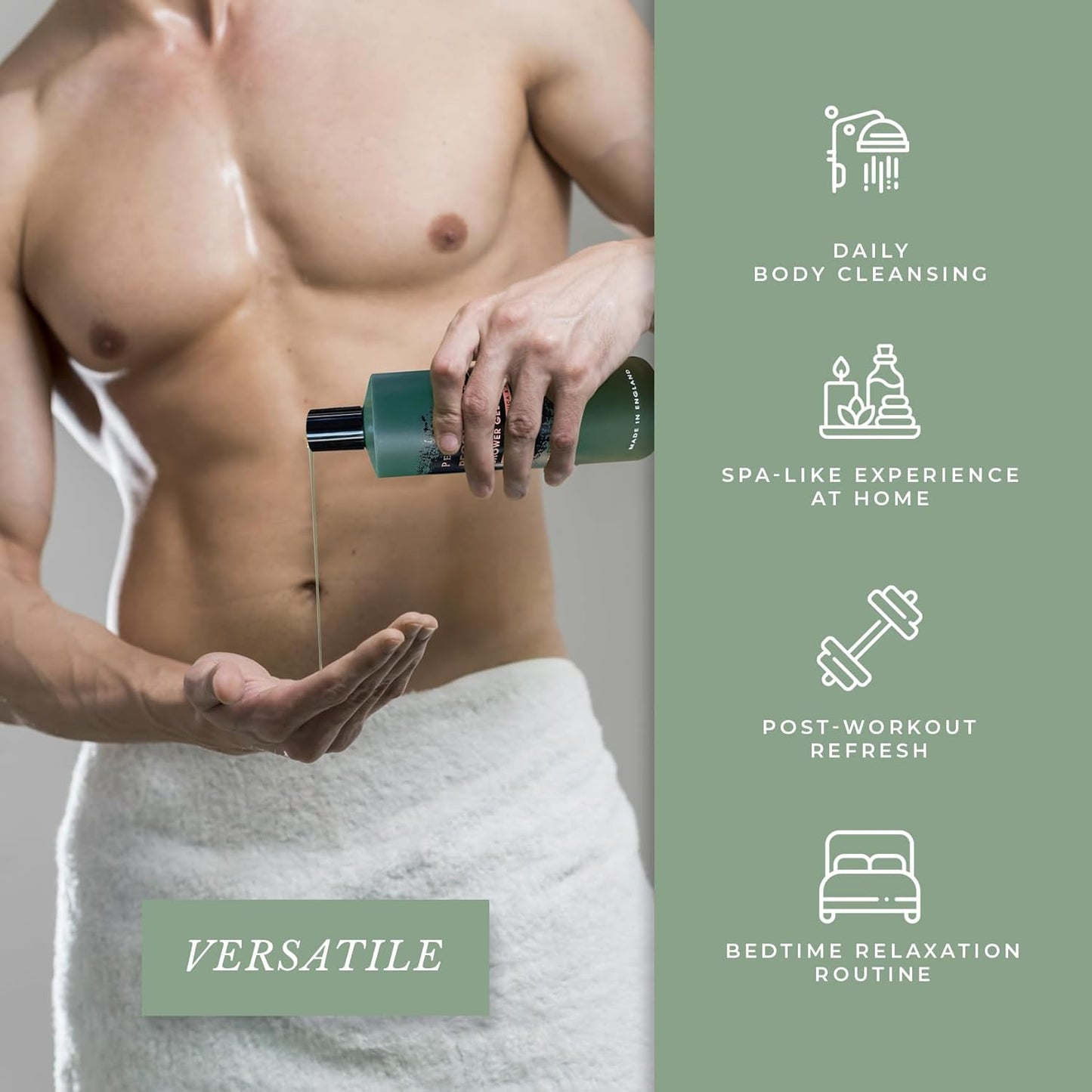 Sandalwood & Vanilla Shower Gel 750ml - Pecksniff's Classic Moisturizing Formula
