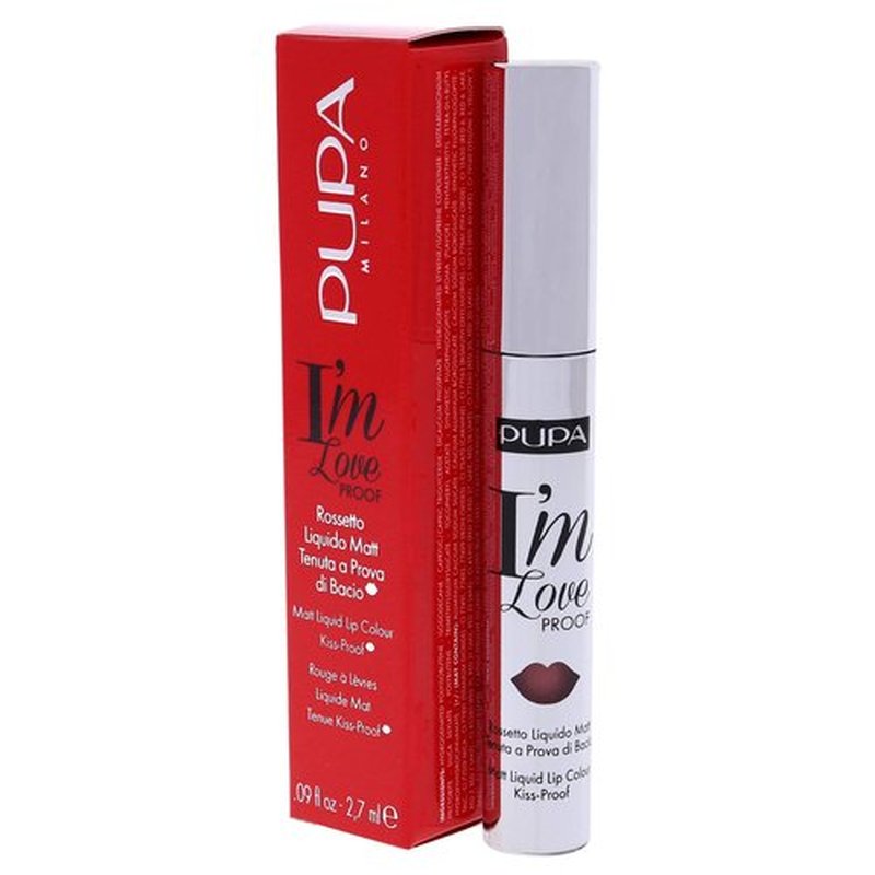 Pupa I Am Love Proof Matt Liquid Lip Color - 002 Delicate Nude Milano for Women - 0.09 oz Lipstick