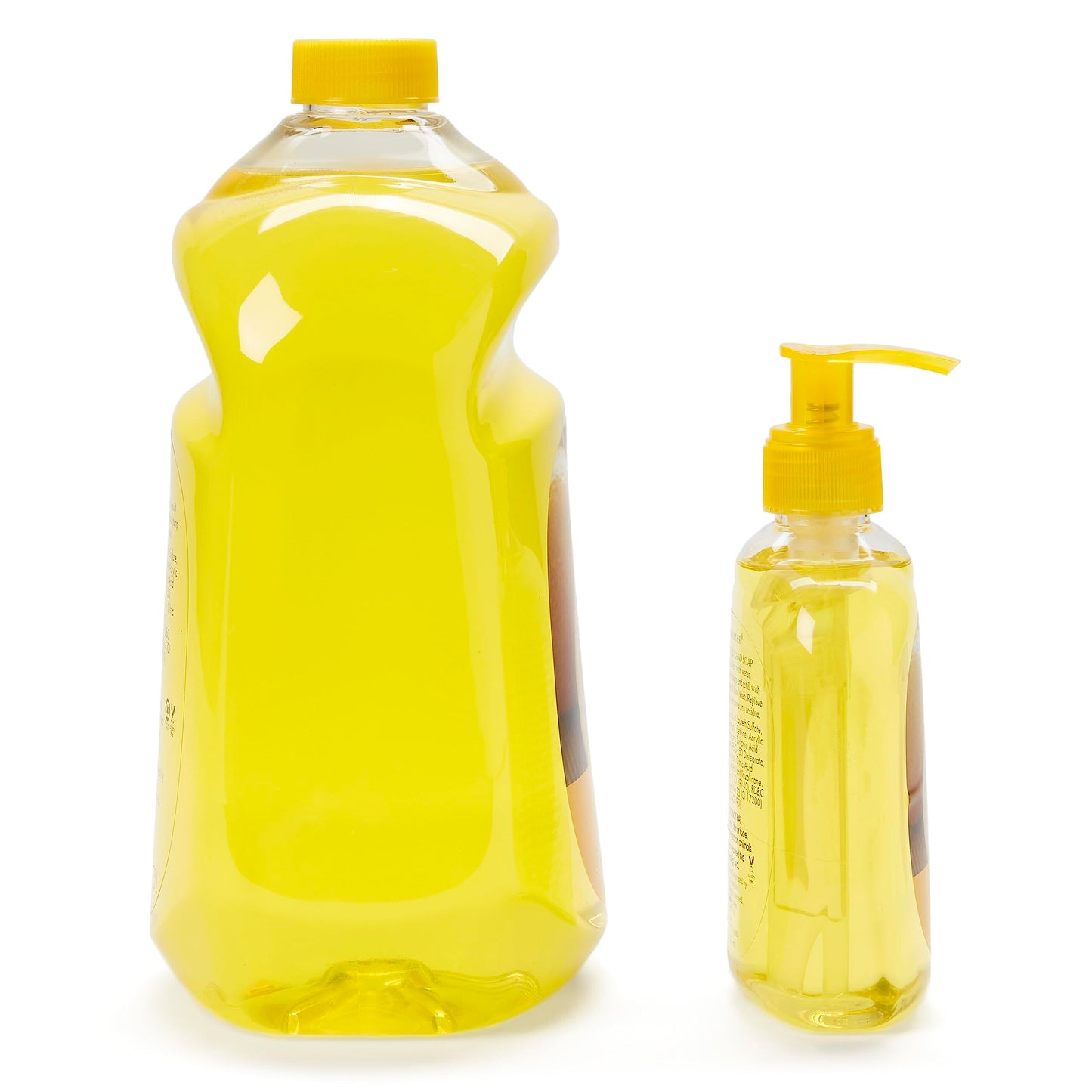 SIMPLE PLEASURES Lemon Citrus Hand Soap Refill Set, 7.9oz + 59oz