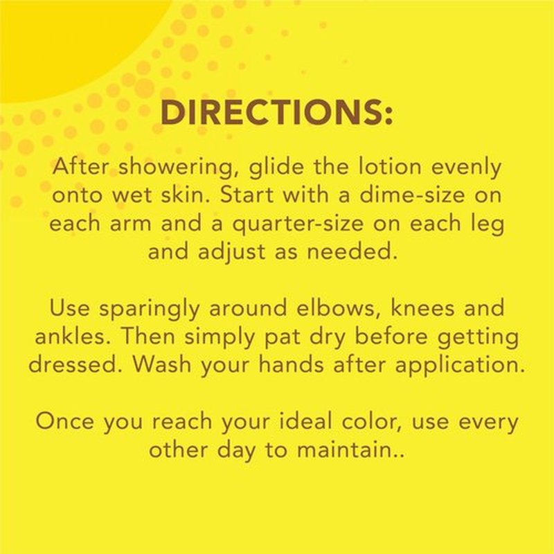 Jergens Natural Glow Wet Skin In-Shower Self Tanner Body Lotion, Fair/Medium Skin Tones (pack of 2)