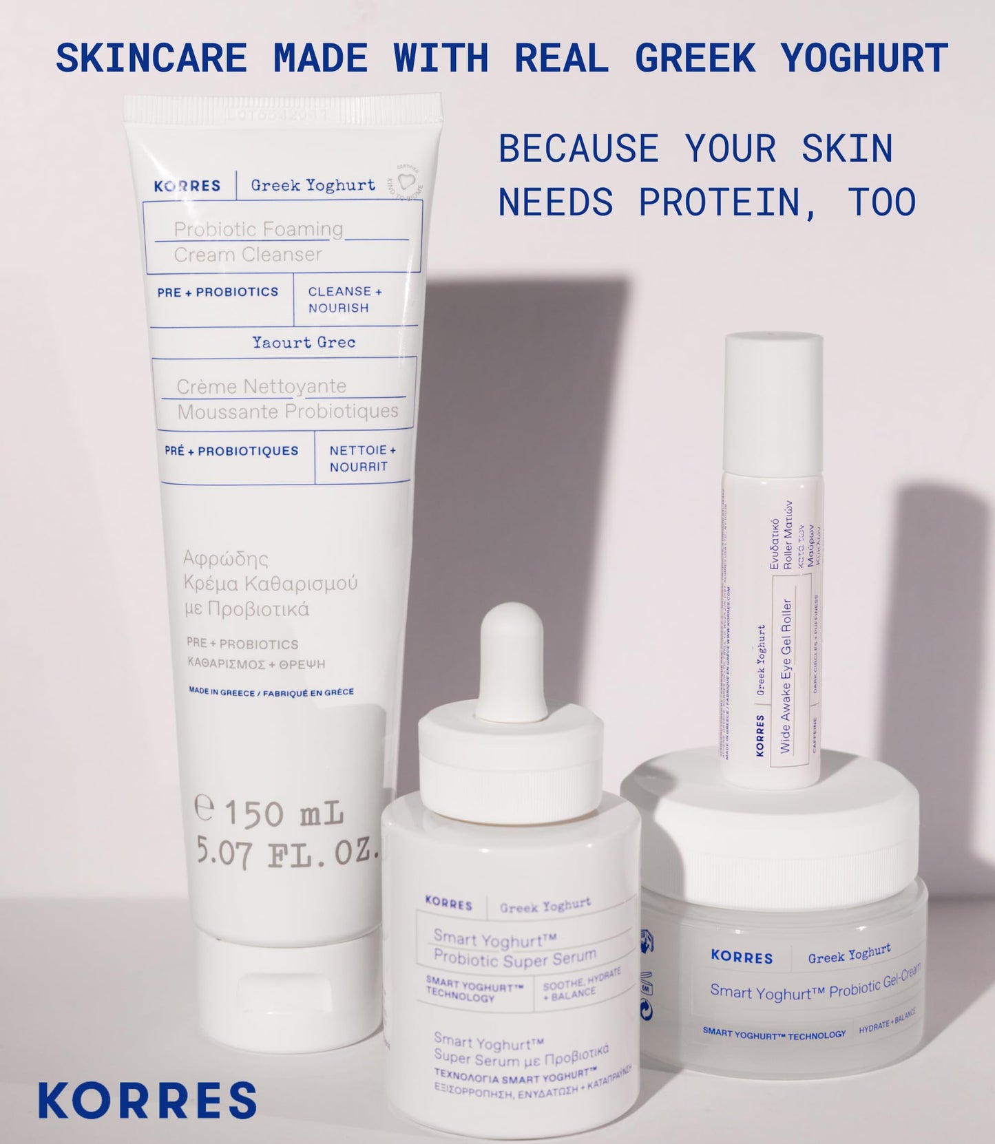 KORRES Greek Yoghurt Re-Balancing Skin Supplement Serum, 1.01 fl oz