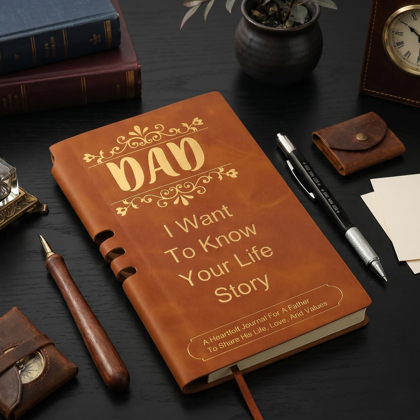Honxicur Dad Gifts from Daughter Son with 11OZ Mug, Cool Father Happy Birthday Gift Ideas for Dads Presents Basket, Daddy Father Gift Stuff for Christmas, Father Day Gifts