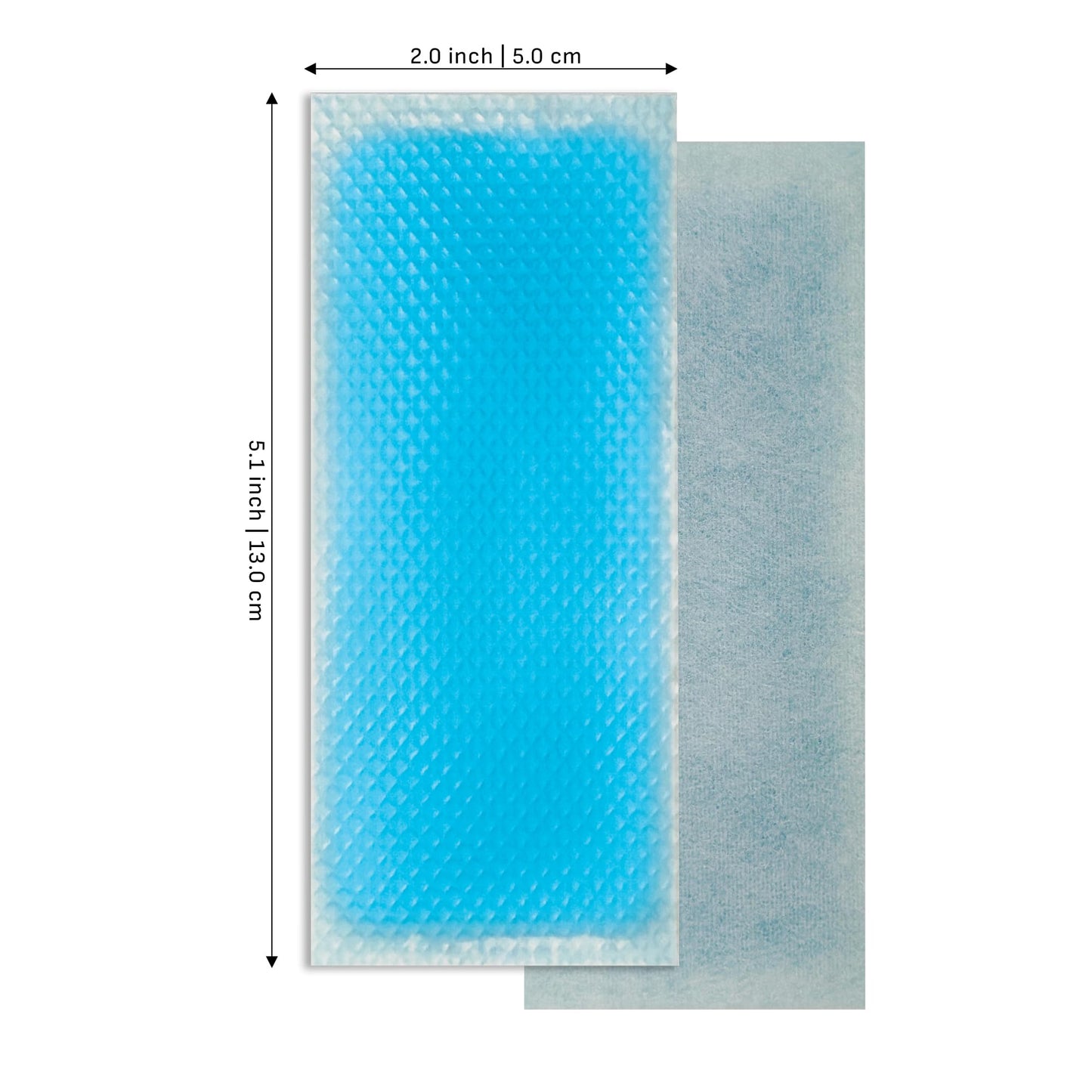 Rapid Relief Adult Cooling Gel Strips, 12 Count – Cooling Patches for Headache Relief, Migraine Reflief, Hot Flashes Menopause Relief, Hangovers & Hot Weather