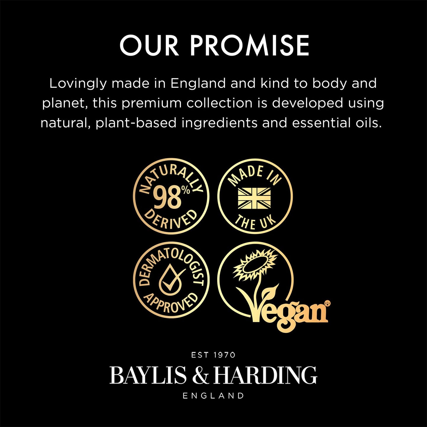 Baylis & Harding Goodness Coconut, Vanilla & Shea Natural Body Wash 16.9Fl.oz, Pack of 3 - Biodegradable Formula