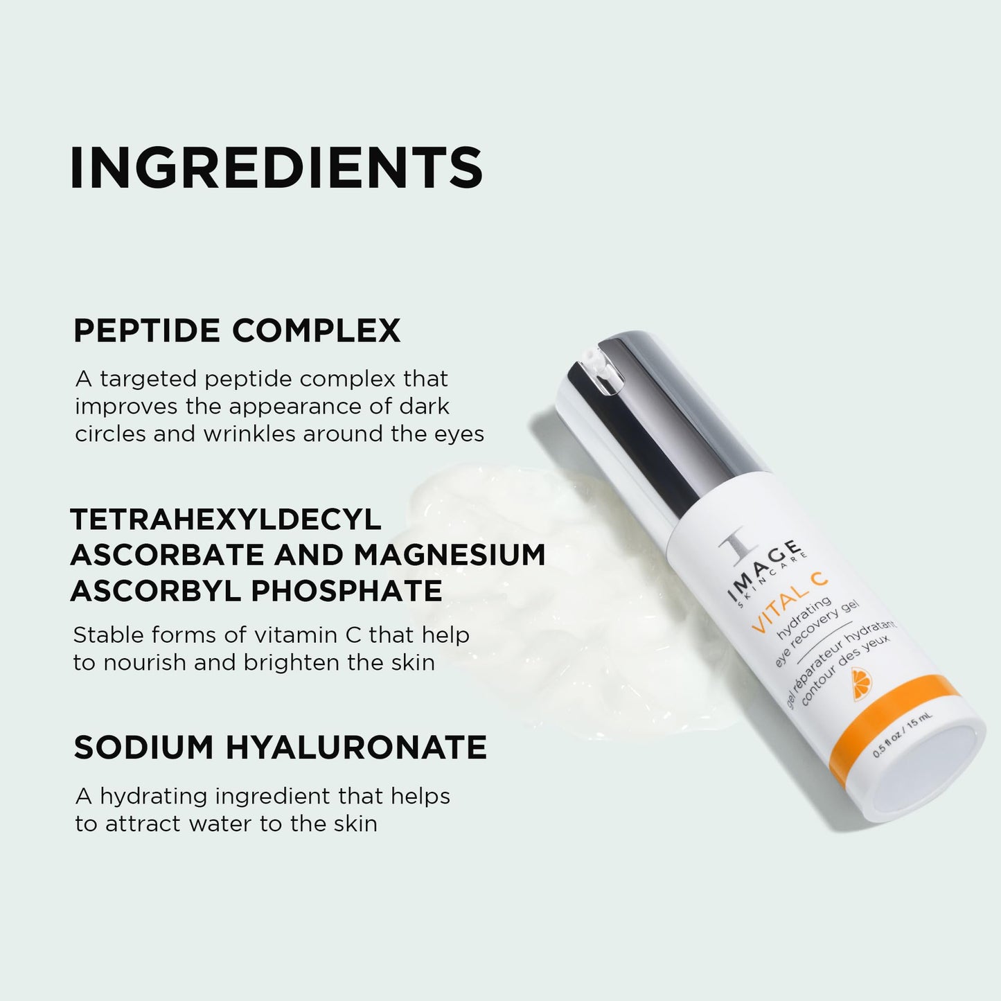 IMAGE Skincare, VITAL C Hydrating Eye Recovery Gel, 0.5 fl oz