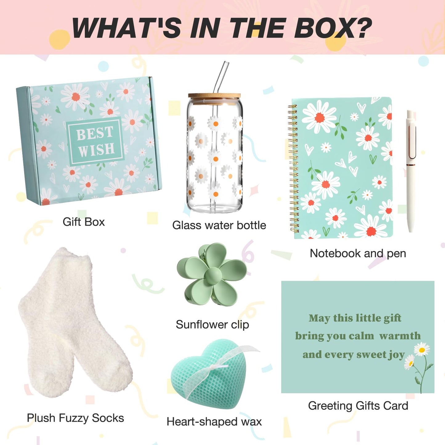 Eirunyx Birthday Gifts for Teen Girls Women, Teen Girl Gifts,Happy Birthday Gift Box For Girl, Women,Friend, Daughter, Niece, Granddaughter,Sister