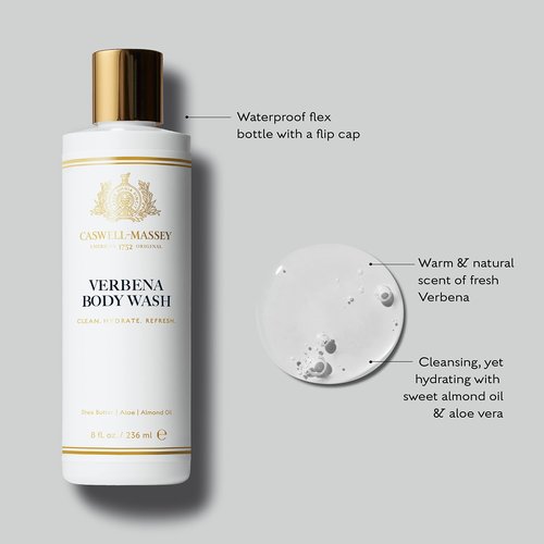 Caswell-Massey Centuries Verbena Liquid Bath Soap, 8 Fl Ounce