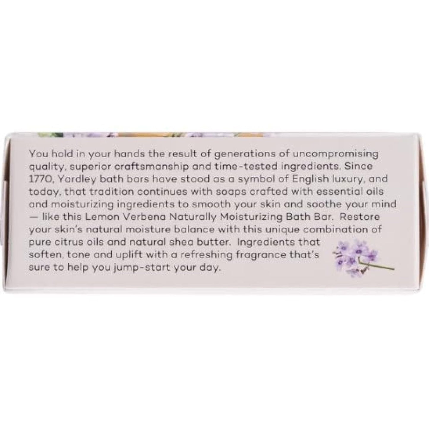 Lemon Verbena Moisturizing Bar with Shea Butter & Citrus Oil - 4.25 oz (Pack of 10)