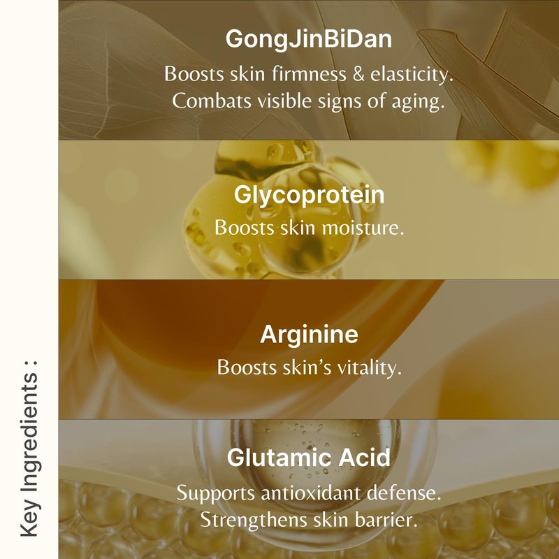 THE WHOO Gongjinhyang Firming Emulsion | Lightweight Anti-Aging Lotion with Glycoprotein & Arginine | Enhances Elasticity & Skin Resilience