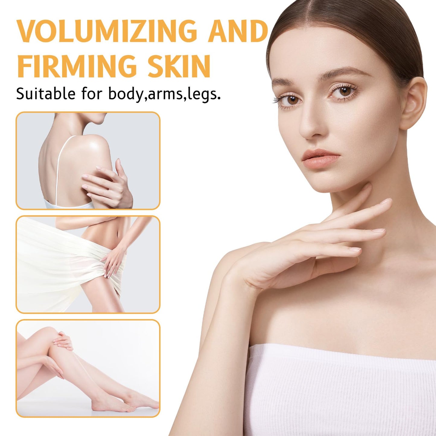 LMDGDS Luxury Vanilla Body Oil Hydrating & Shimmer for Radiant Smooth Skin and Long-Lasting Fragrance (90ml / 3.04oz)